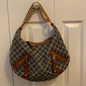 Marc Jacobs Quilted Denim hobo